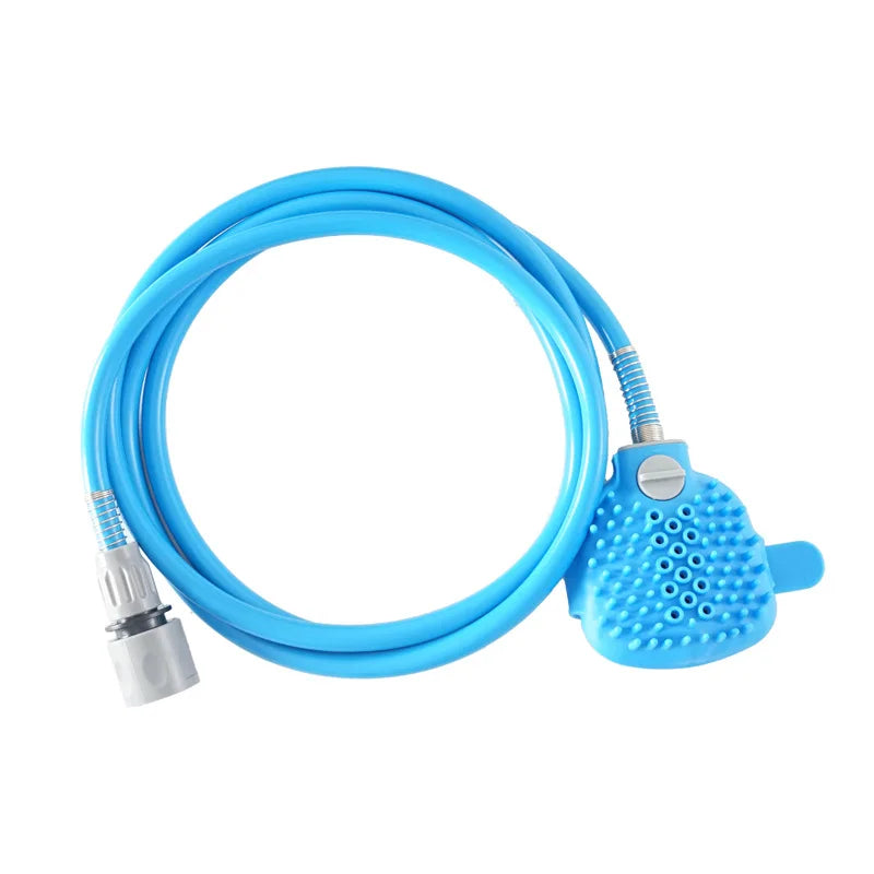 Pro Dog Shower Head: Massage Sprayer & Ergonomic Pet Bathing Tool - Water-Saving, Adjustable Nozzle for Easy Grooming,