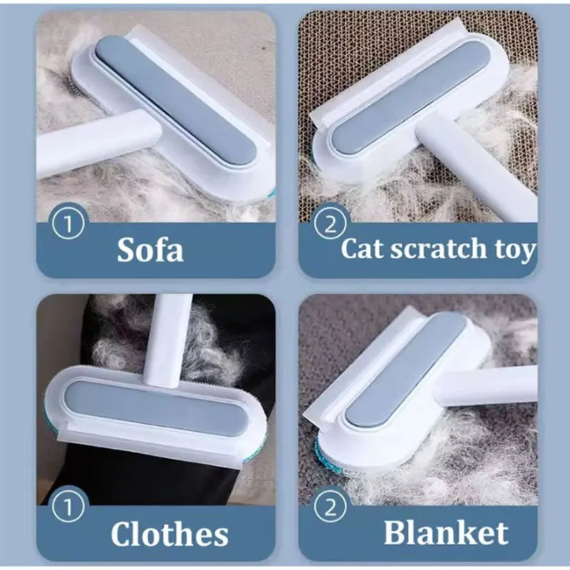 Upgraded Double Sided Grooming Glove Pet Dog Supplies Hair Remover Gloves Reusable Grooming Gloves Grooming Equipment For Dogs