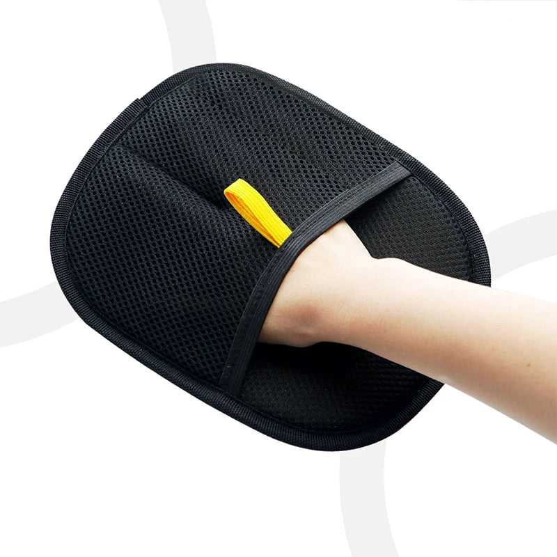 Upgraded Double Sided Grooming Glove Pet Dog Supplies Hair Remover Gloves Reusable Grooming Gloves Grooming Equipment For Dogs